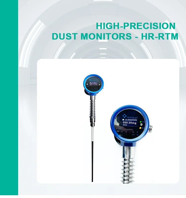 Dust Detectors Pipelines Dust Meterpipeline / Flue Explosionproof Dust