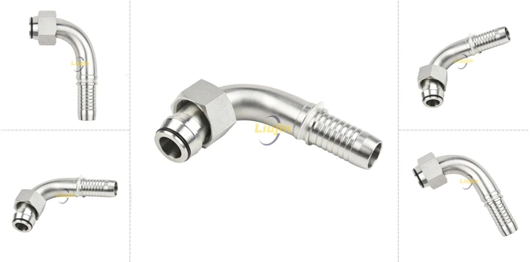 Manufacture custom hydraulic pipe fitting hose connectors