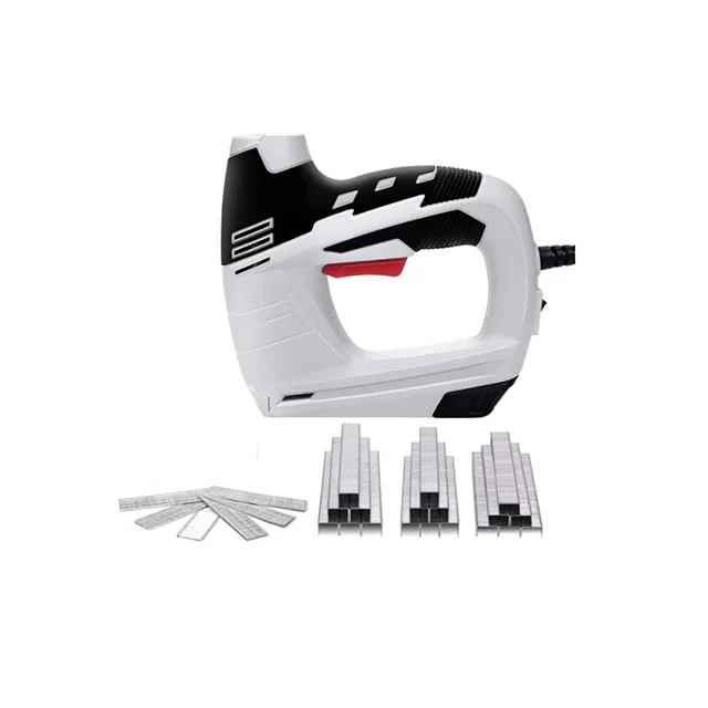 2 в 1 Электрический строительный степлер/пистолет для ногтей набор гвоздей с 900 шт. скоб T50 300 15 мм 18 гвозди электроинструменты деревообработки