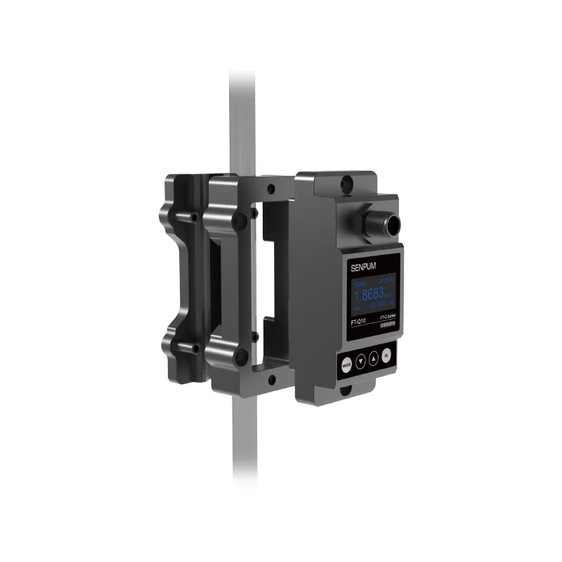 Senpum Flow Test Sensor Portable Digital Fuel DN10 Smart Ultrasonic Water Diesel Flow Meter RS485
