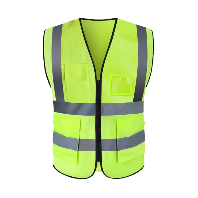 Manufacturers Direct Sales Reflective Vest Multi-pocket Reflective Clothing Sanitation Vest Reflective Site Vest