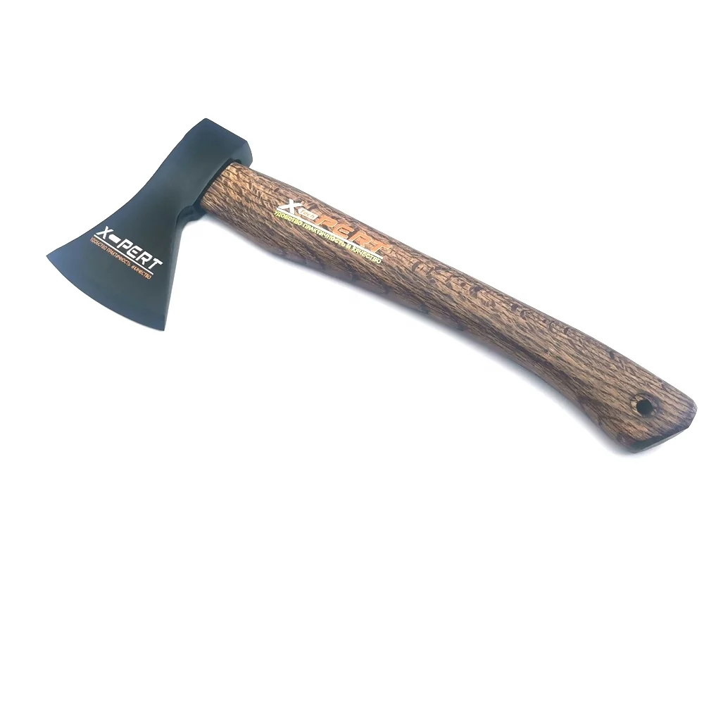 German Type Sharp Carving Axe Forged Steel Hatchet Wooden Handle Hatchet Axe with Wooden Handle