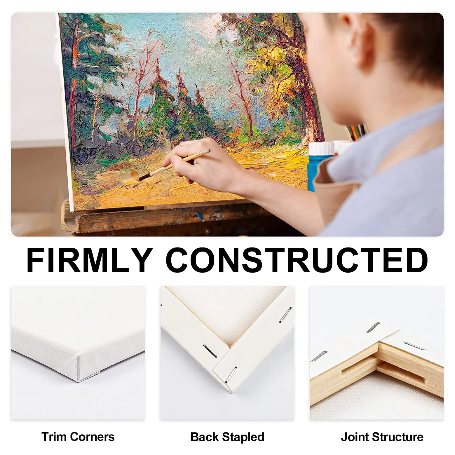 Canvas For Art Paint Wholesale Blank Wood Painting Art Cotton Canvas