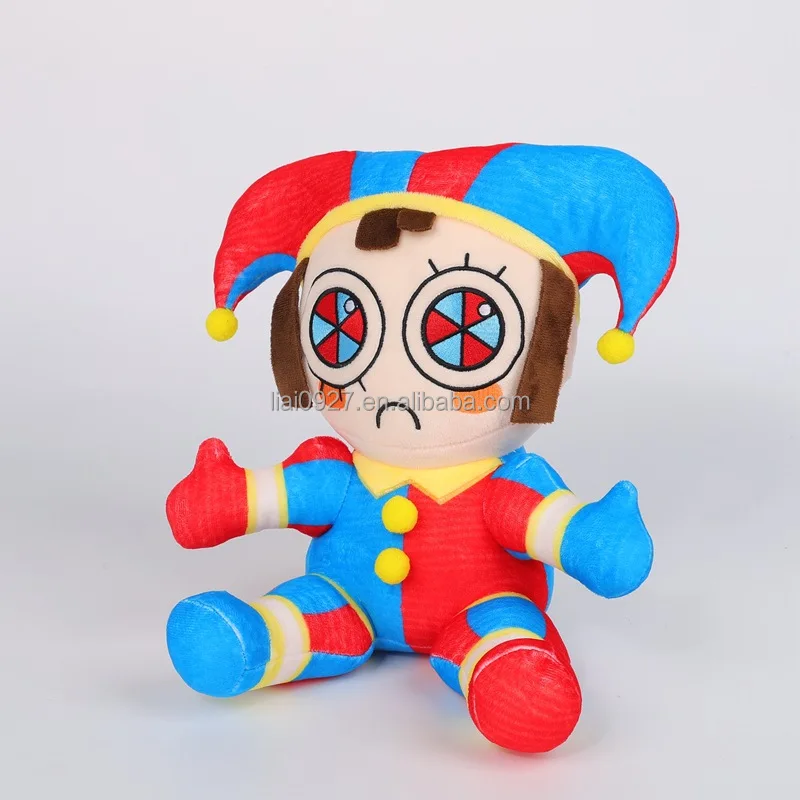 The Amazing Digital Circus Plush Toy 25cm Stuffed Pomni The Jester
