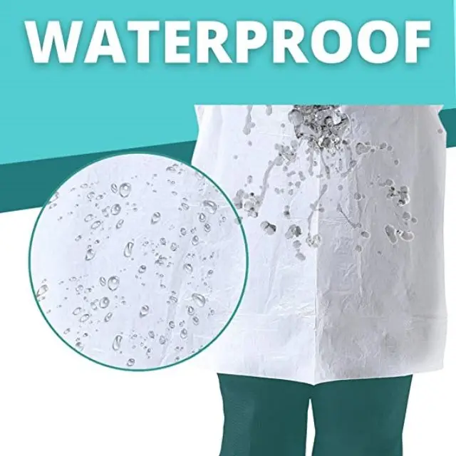Hdpe Custom Waterproof Pvc Transparent Pp Medica Color Kitchen Strong Toughness Clear Kid Pe Non Woven Plastic Disposable Apron