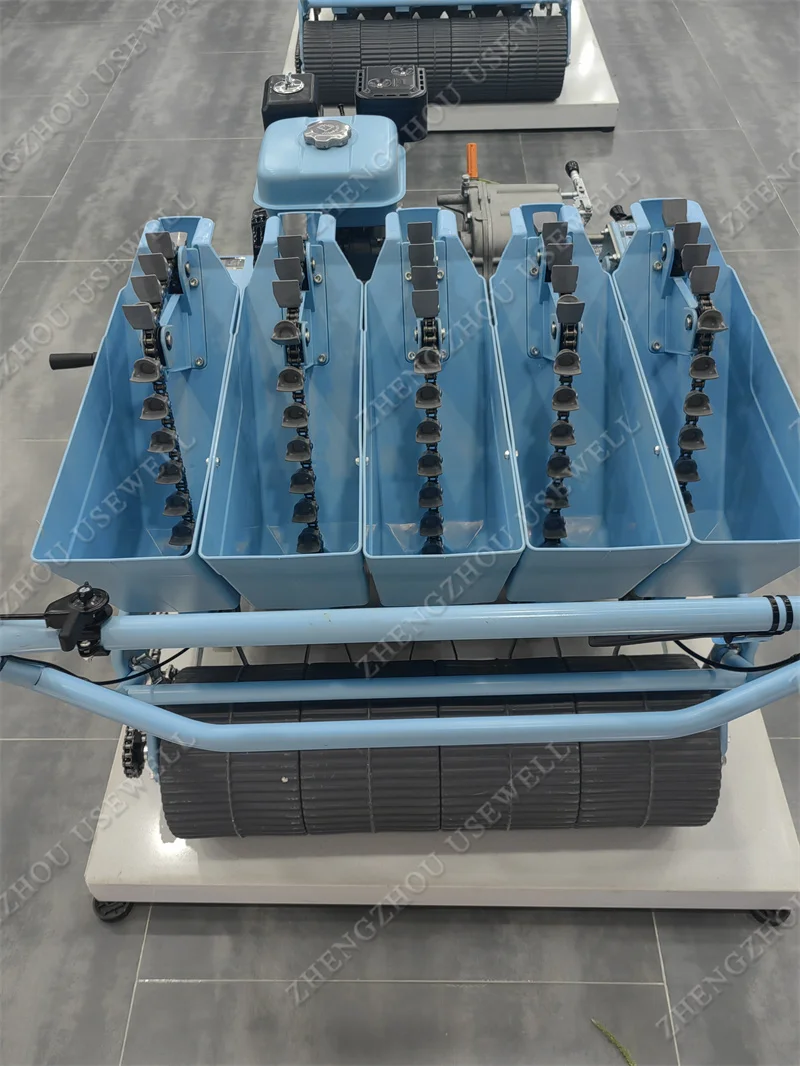 China 1 Row 2 Row Tractor Mounted Garlic Seed Tractor Planter Machine Manual Hand Garlic Seeder Planting Machine