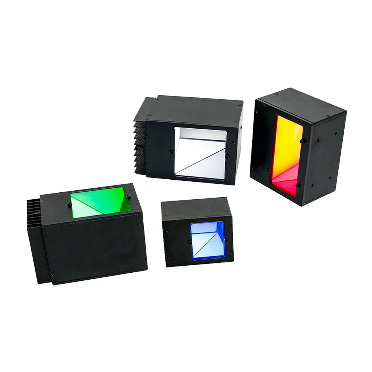 pencahayaan Koaksial untuk Pemeriksaan 24v LED Merah 60*90mm Mesin Visions Inspection