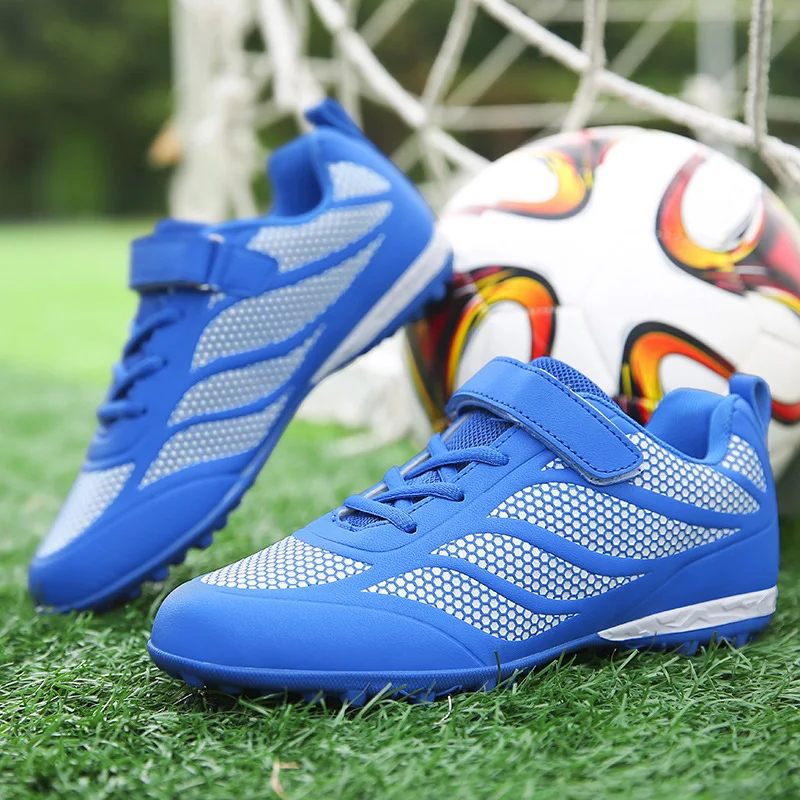 Заводские мужские футбольные бутсы, высокие футбольные бутсы, кроссовки, футбольная обувь для помещений
