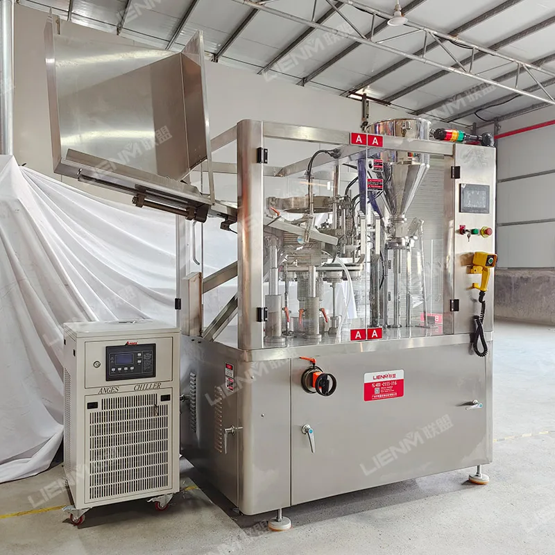 Factory Automatic Tube Filling and Sealing Machine Plastic Pipe Making Machine Soap Case Lotion Soft Alu Plastic in Plastic