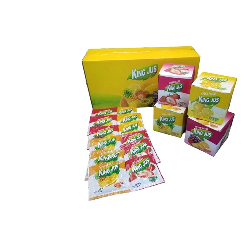 Pop Juice Strawberry Instant Juice Fruit Flavored Drink Powder Mix