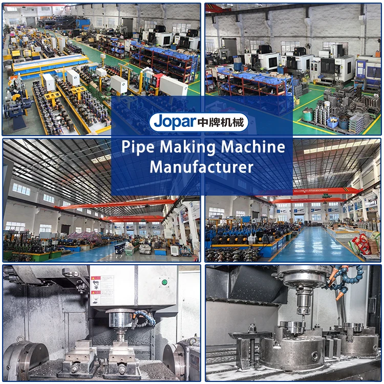 Building Materials MS Galvanized Steel Pipe Making Machine / Tube Mill for Sales