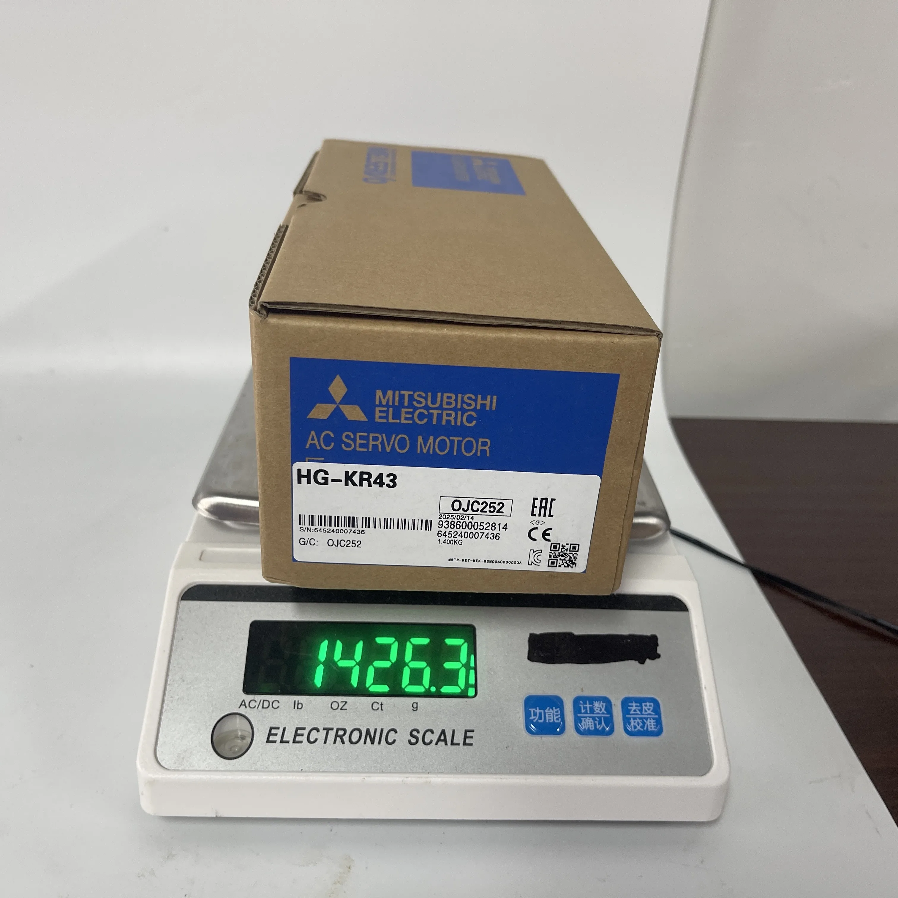 Mitsubishi AC Servo Motor HG-KR43 Mitsubishi AC Servo Motor HG-KR43