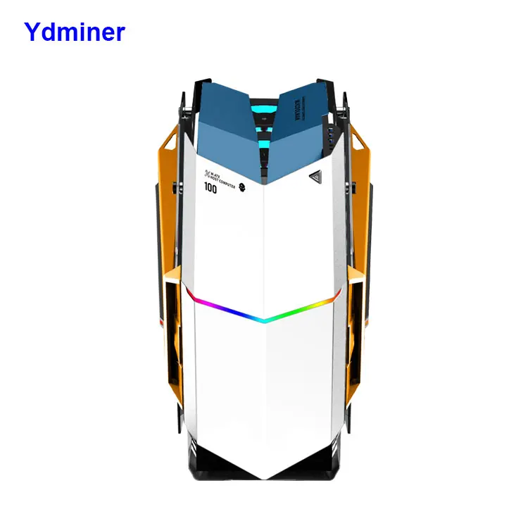 In Stock Desktop Computer Pc case ATX Gaming Cabinet Rgb with Fan