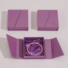 Purple with satin