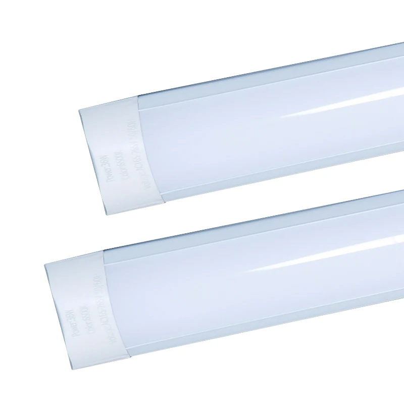 Led Linear Batten Light  Fixture Ceiling 48 Inch Light Ceiling Mounted Linear Lamp Wrap Around Fixtures LED Batten Light