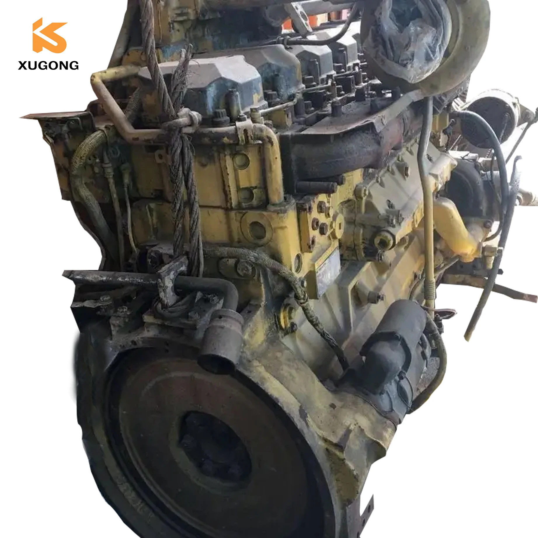 コマツ掘削機部品SA6D140-2エンジンアセンブリPC800-7用中古