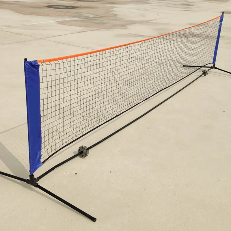 Индивидуальная полиэтиленовая портативная теннисная сетка 6,1 м для профессиональных игр