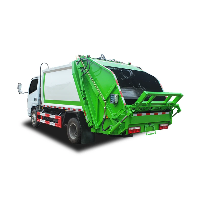 Keeyak 2024 China Dongfeng Compactor Garbage Truck 7m3 114kw/140hp ...