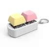 2 in 1 White base+personalized keycaps