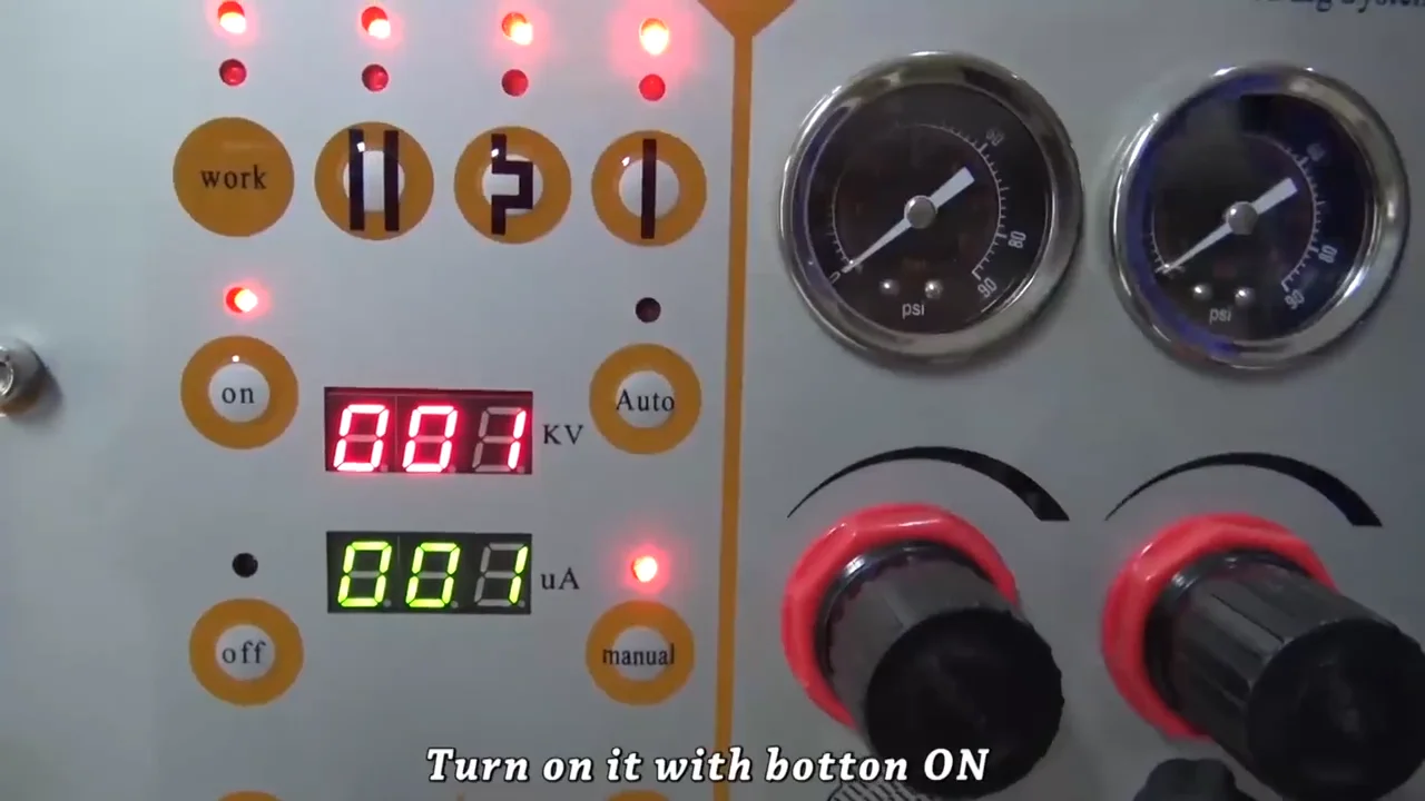 Small Scale Electrostatic Powder Coating Machine Buy Electrostatic