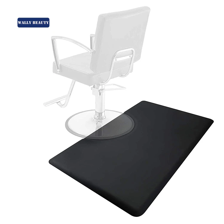 Beauty Spa Hair Salon Rubber Mat Anti-Fatigue Square Salon Mats