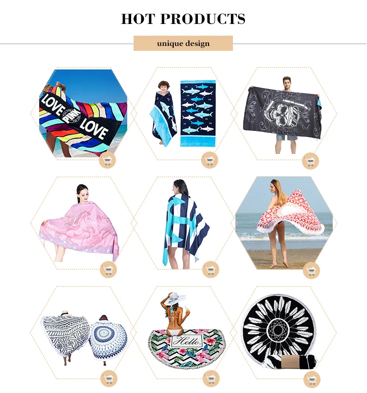 Beach Supplies Factory Wholesale Custom Design Simple Soft Fast Drying