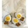 Boiled egg pendant