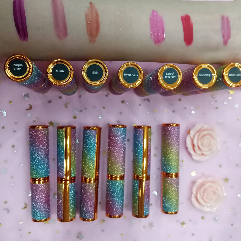 2021 new wholesaling high quality private label lipstick tubes custom waterproof lipgloss