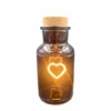 Grey Bottle-Heart