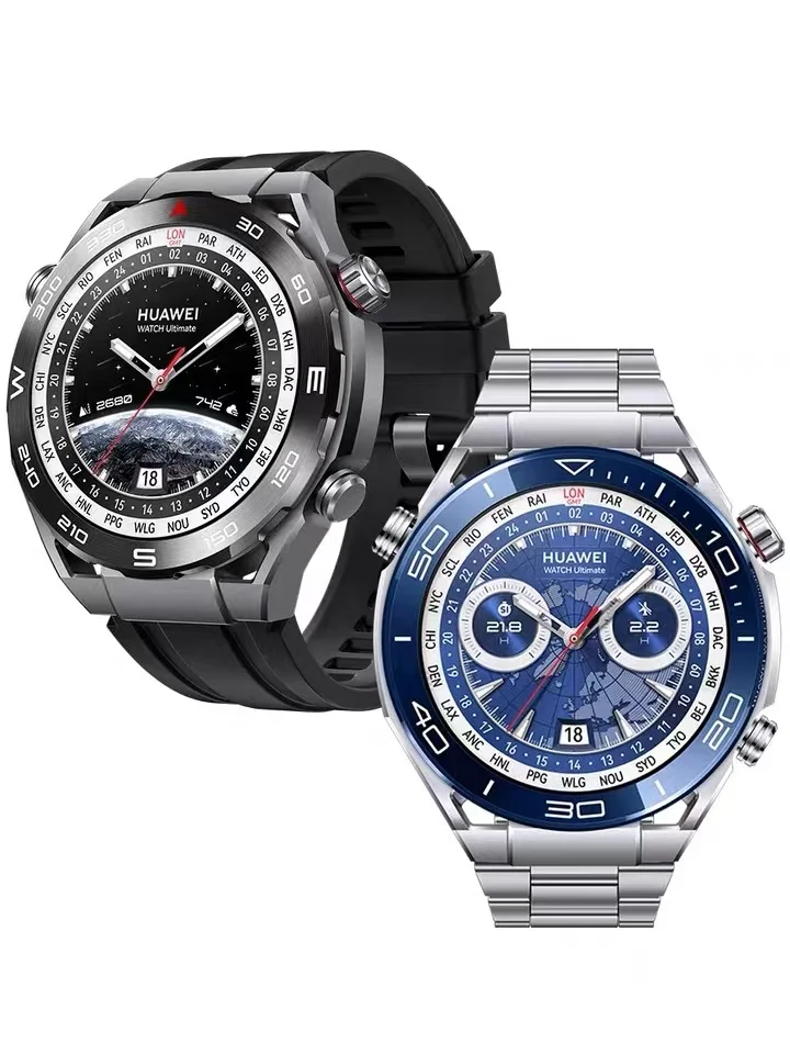 極美品☆HUAWEIMediaPadT2 8Pro Huawei Watch Ultimate Design 18K Gold/Black Smartwatch 49.4