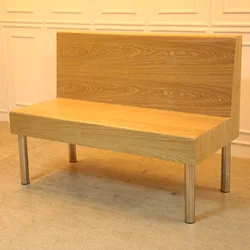 New Design Cheap Restaurant Booth Cafe Furniture Wood Sofa Restaurant Booth