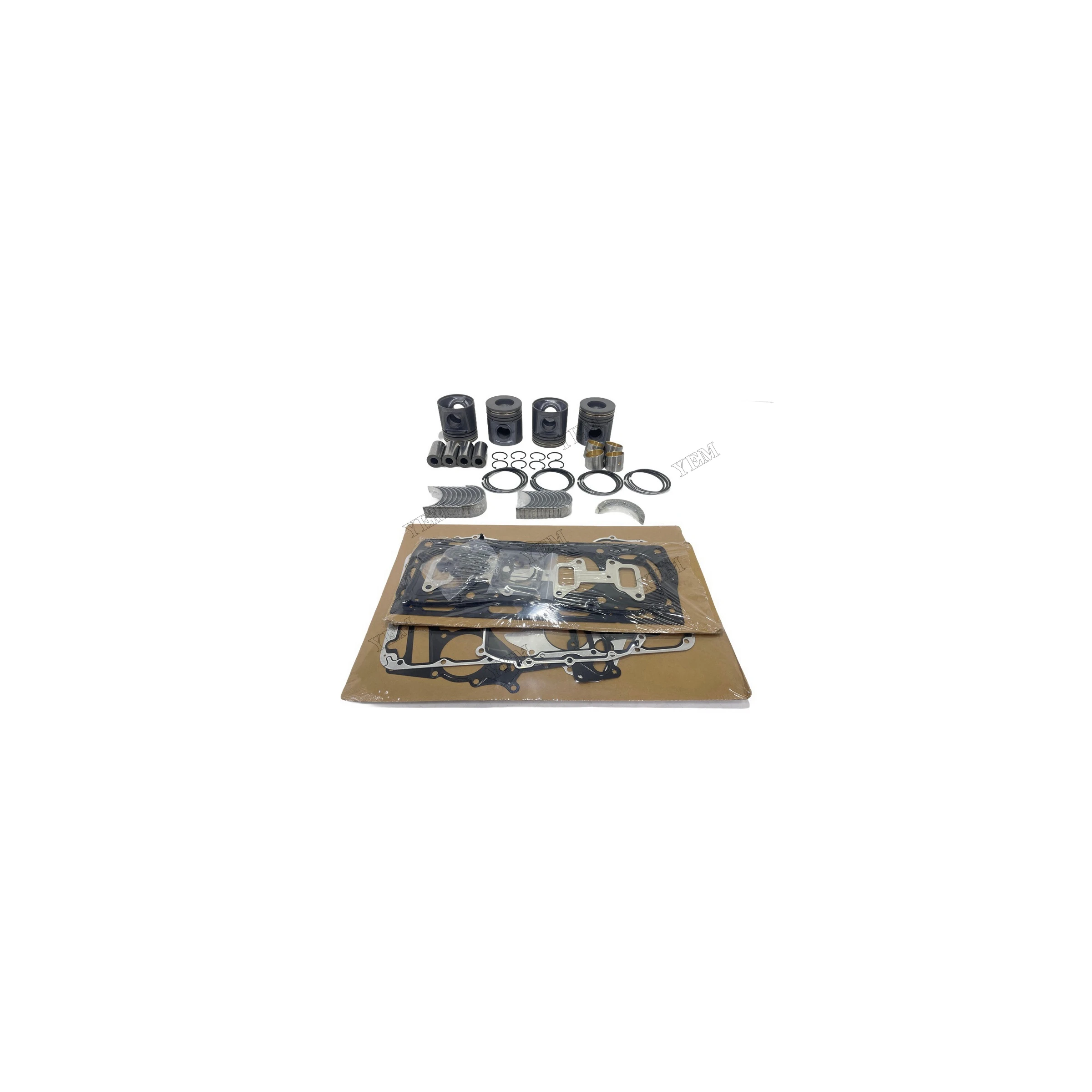 Overhaul Kit With Cylinder Bearings Piston Rings Gasket Kit for Caterpillar 3054 Industrial Machinery Engine Parts