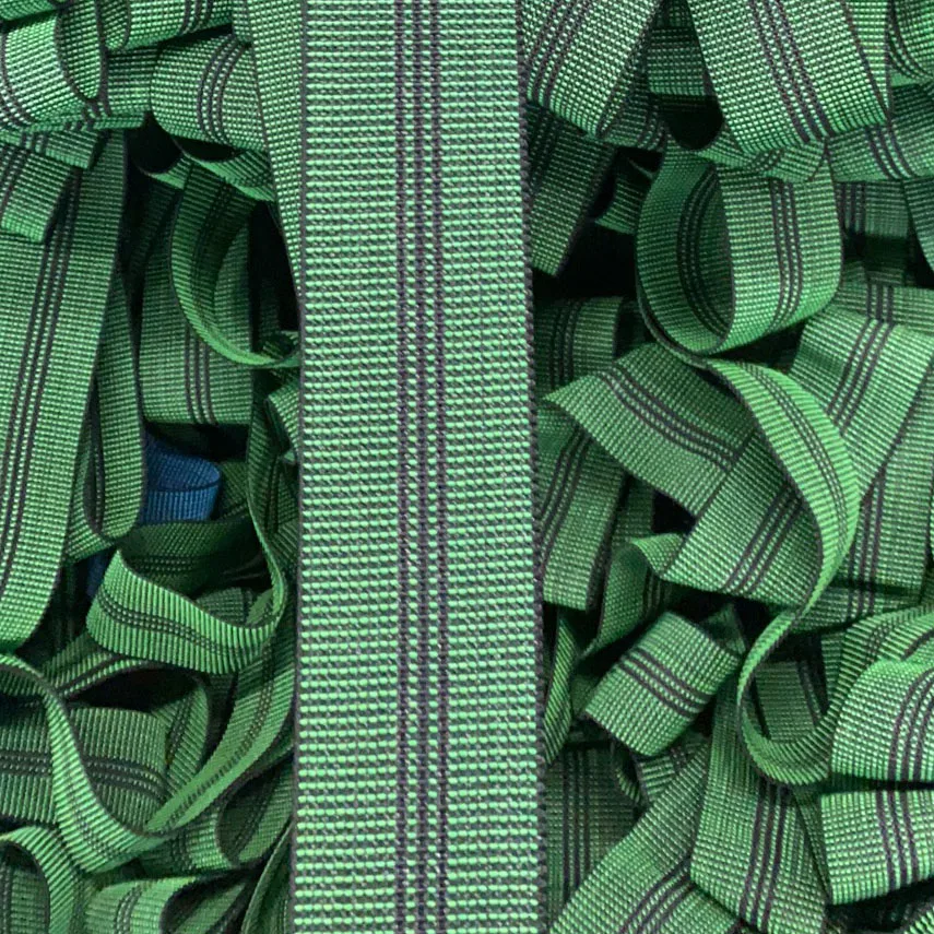 Rubber Upholstery Supply Edge Banding Sofa Elastic bing Tape Pp bing Belt Elastic Strip