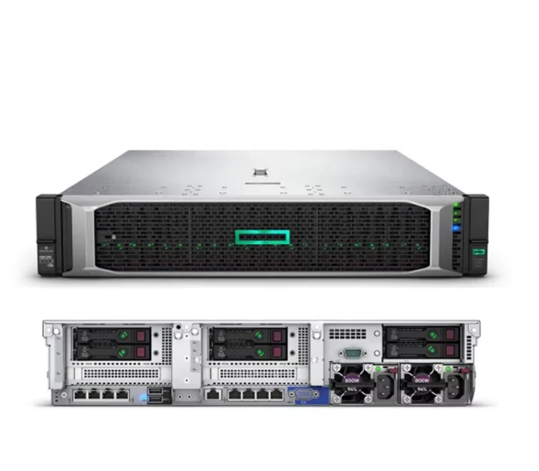 HPE ProLiant DL380 Gen11 4510 12-Core NC BCM5719 8SFF Rack Server 2U Size 1P 64GB-DDR4 32GB 2x1000W RPS NA Xeon HDD Computer