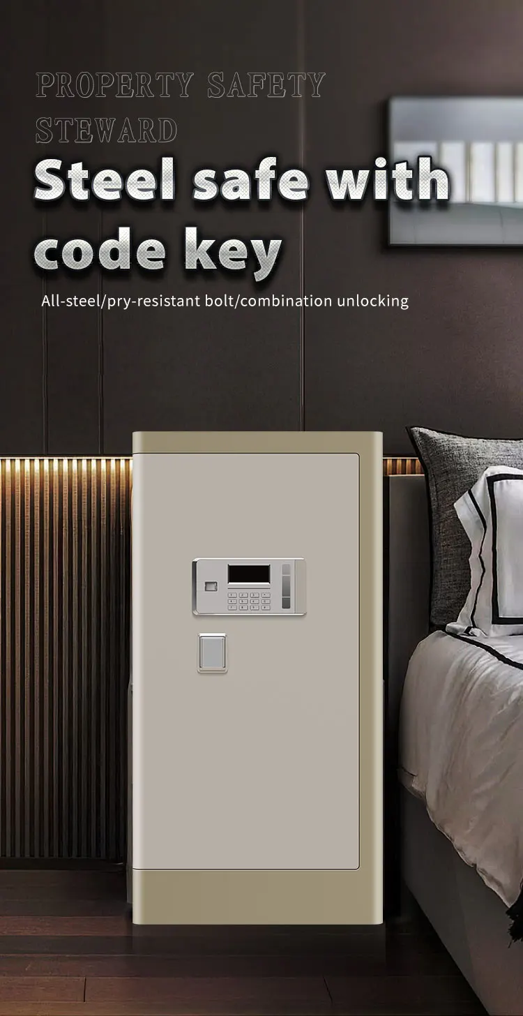 CEQSAFE Security Digital Electronic Steel Safe Box with Fingerprint Lock Household Safe for Home Storage details