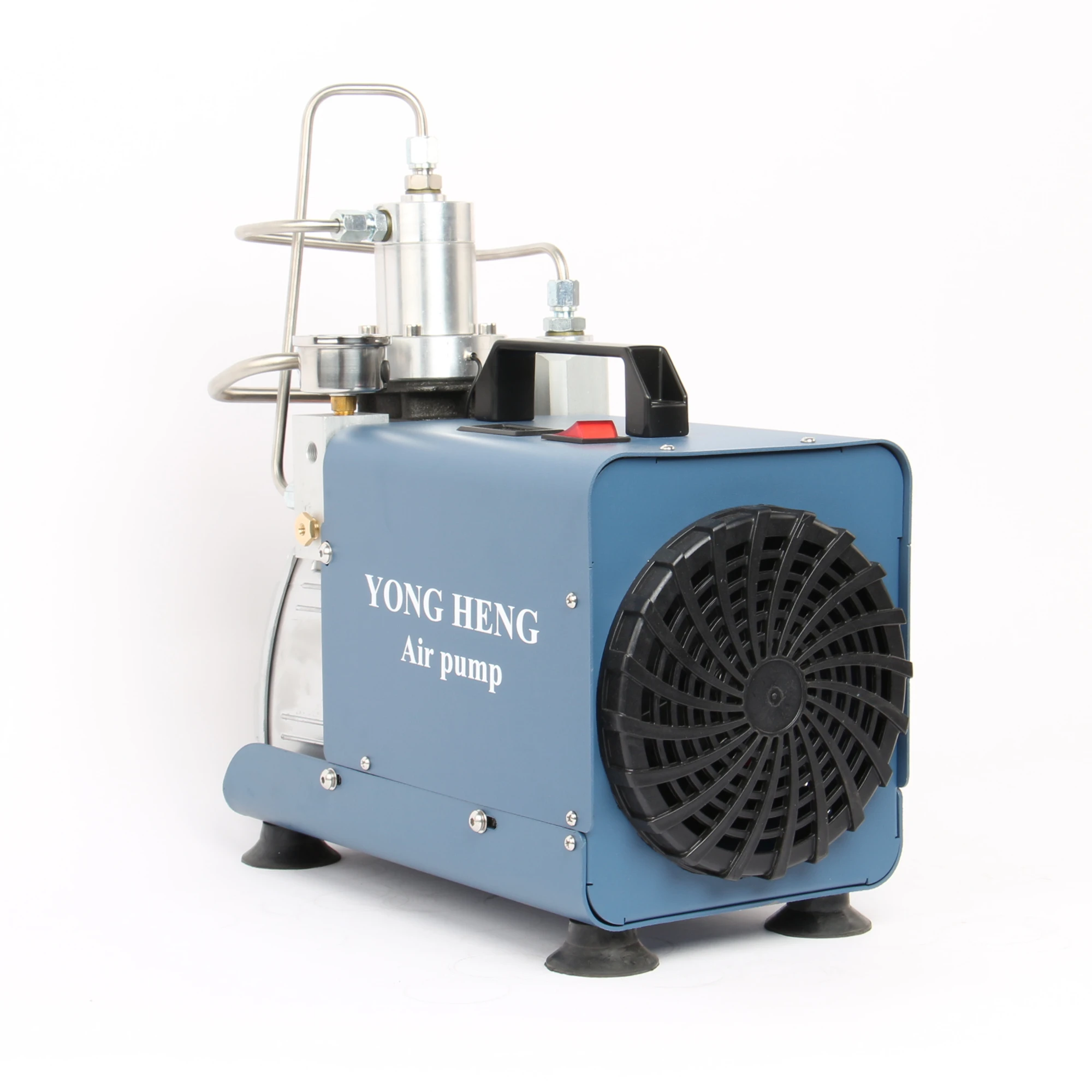 High Pressure Manual Stop Yong Heng Air Compressor 4500psi