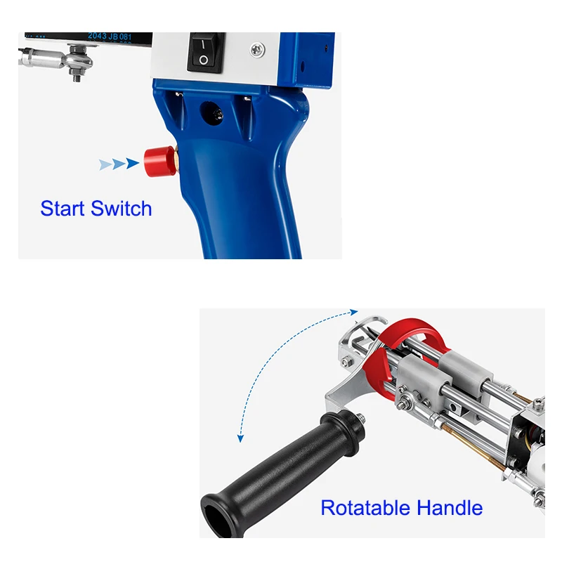 rug tufting gun carpet weaving machine