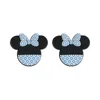 Mouse silicone Focal bead Pastel Blue SA18-Q