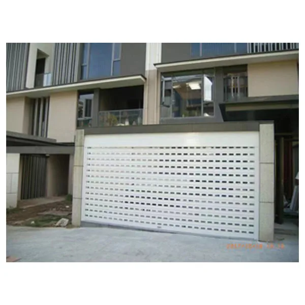 Venting Motorized Aluminum Perforated Rolling Shutter Door with Motor