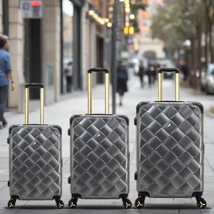 Factory Wholesale ABS PC New Arrival Travel Suitcases Unisex Trolley Luggage Sets Hard Case