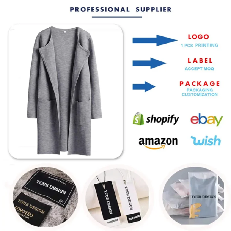 YP6600 Winter and Autumn Long Coat for Women Casual Warm