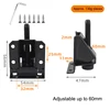 Negro Ajustable hasta 60 mm