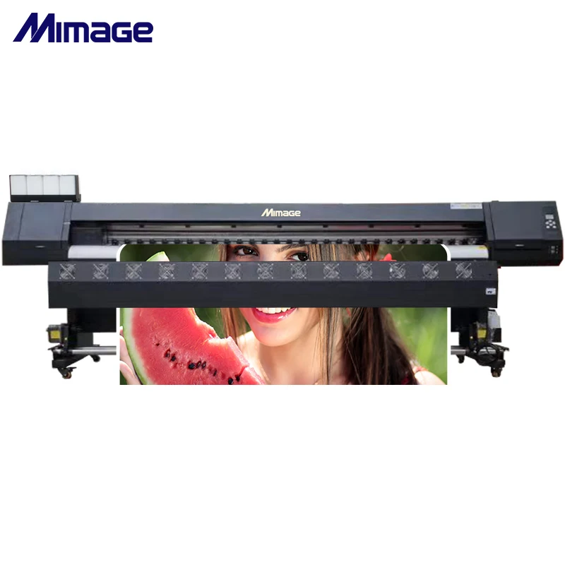 Mimage 1.8m 6ft喷墨宽幅打印机篷布印刷机xp600头| Alibaba.com