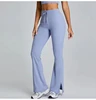 flare pants blue