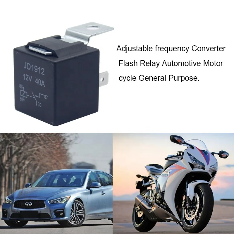 New 12V 24V 40A SPDT DC Power Auto Battery Relay 4 Pin Car Relay