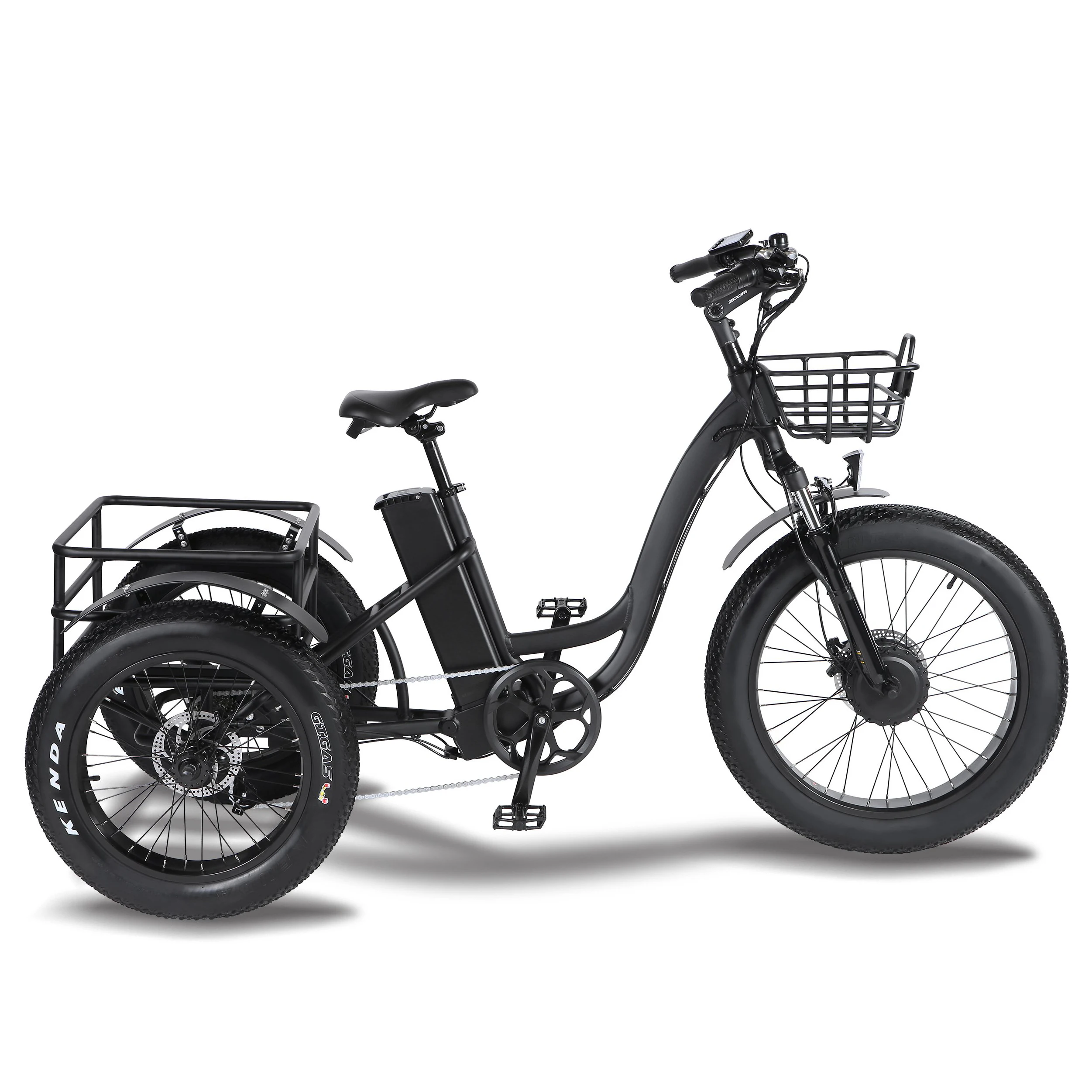 Bicicleta Paseo Mujer Triciclo Plegable De 20 Pulgadas Y Ruedas