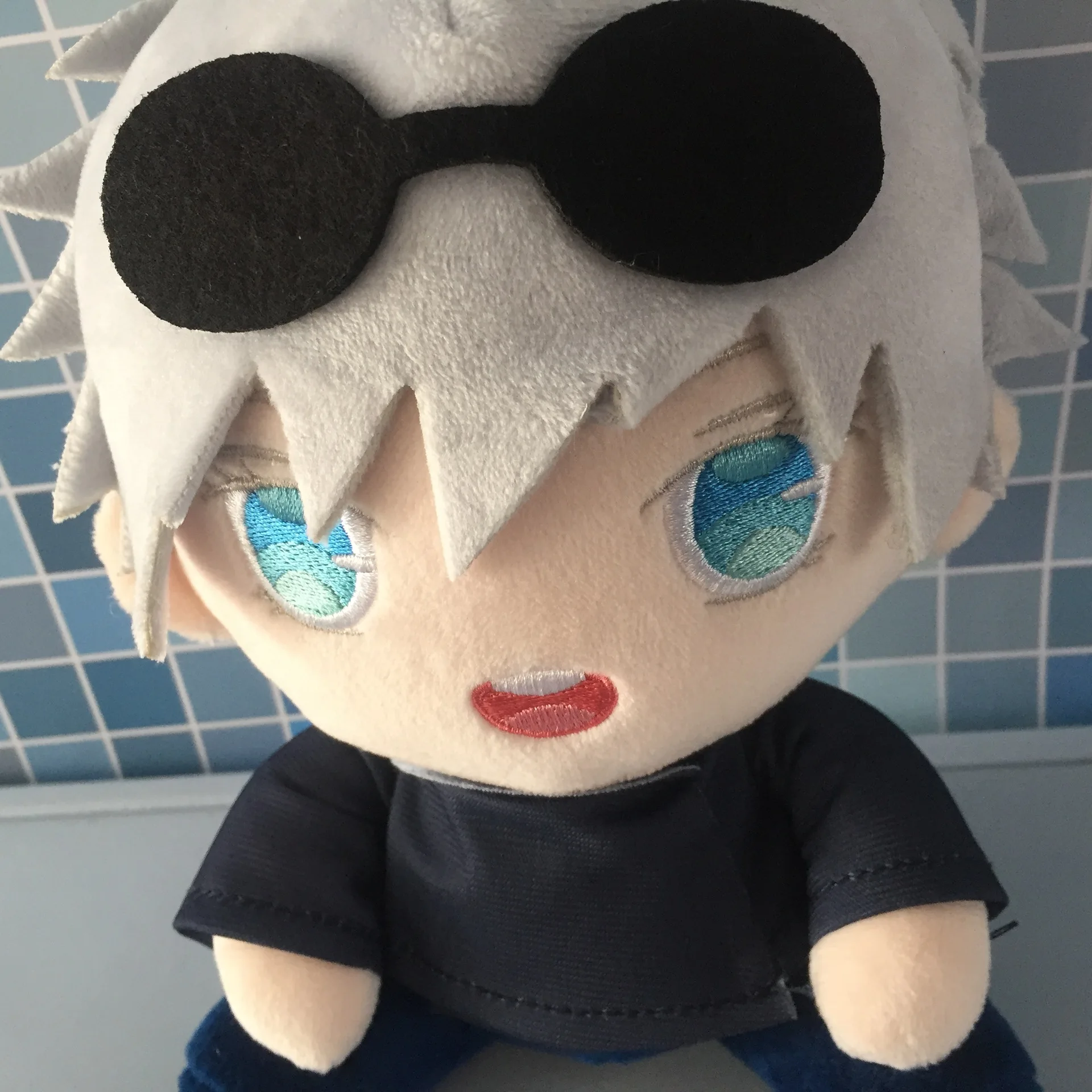 18cm Cartoon Jujutsu Kaisen Gojo Satoru Stuffed Plush Toy Baby Soft ...