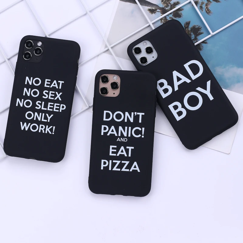 Source Funny Positive Quote Slogan Phone Cover For iPhone 12 11 13
