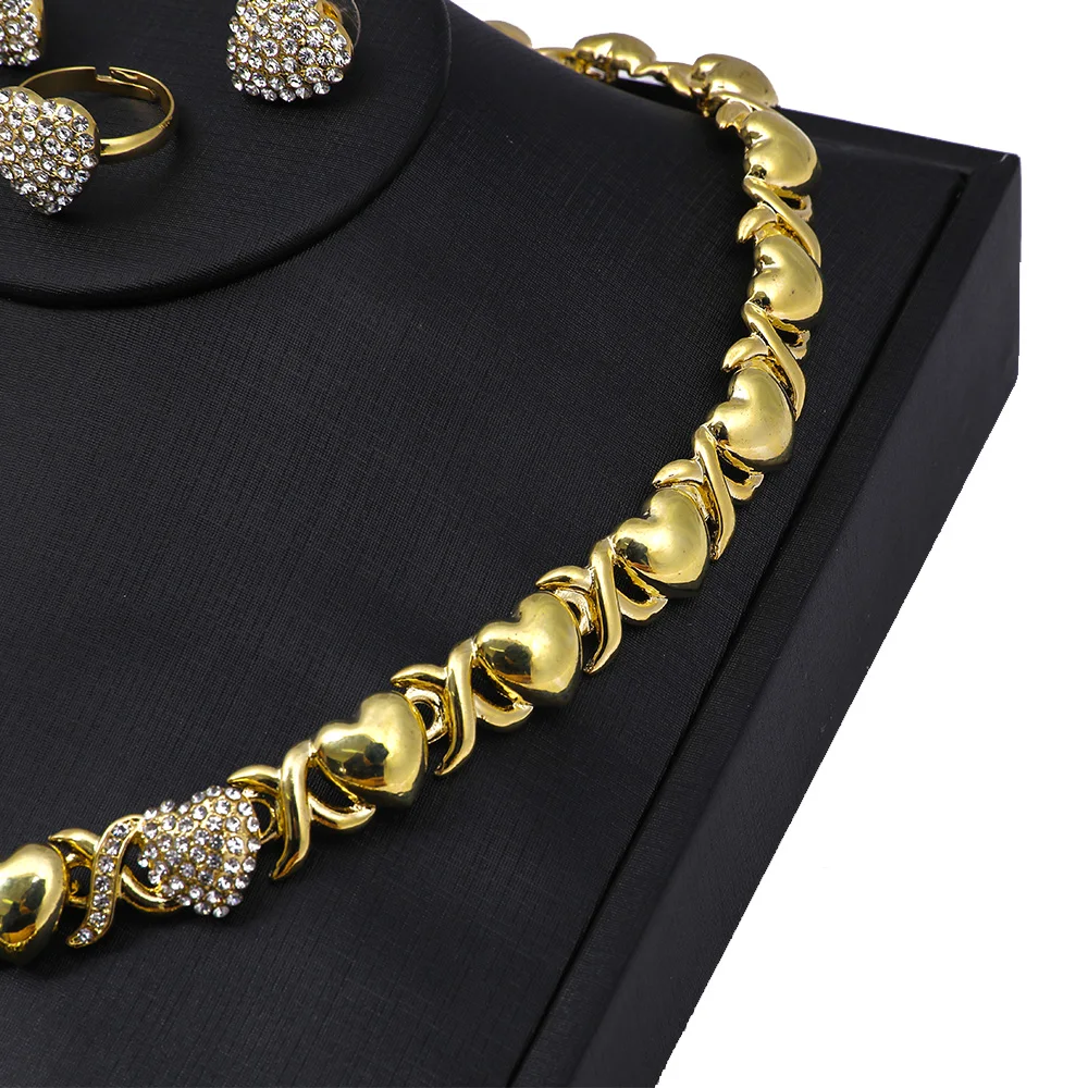 Latest I Love You Xoxo Hug And Kiss Necklace Jewelry Set 18k Gold Plated Fashion Latest Models Wedding Jewellery Sets - Buy 14k Gold Chain Xoxo High Latest I Love You Xoxo Hug And Kiss Necklace Jewelry Set 18k Gold Plated Fashion Latest Models Wedding Jewellery Sets - Buy 14k Gold Chain Xoxo High
