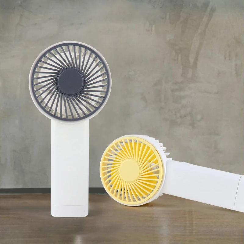 Новый портативный мини-вентилятор USB светодиодный светильник бесшумный маленький подарок студенческий электрический